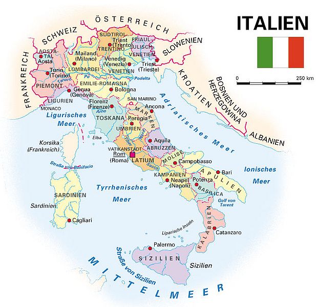 Italien – Revierbericht