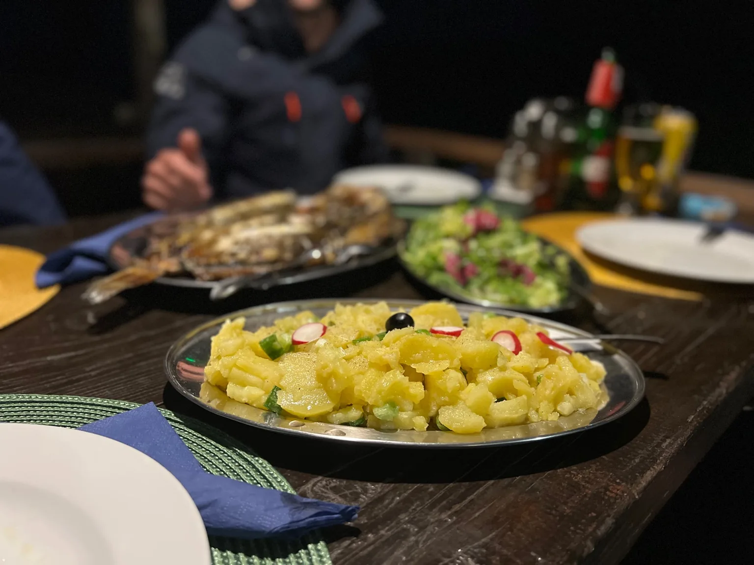 Abendessen im Paradies